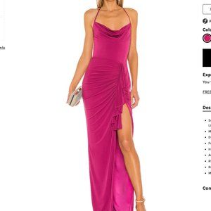 Katie May So Juicy Dress in Pink Peacock